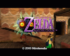 n64游戏 塞尔达传说——梅祖拉的假面[欧]A版Legend of Zelda, The - Majora's Mask (Europe) (En,Fr,De,Es) (Rev A)