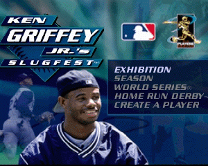 n64游戏 肯格瑞夫棒球[美]Ken Griffey Jr.'s Slugfest (USA)