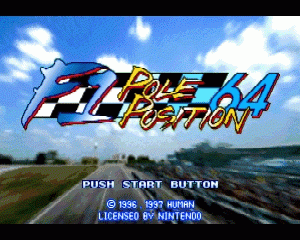 n64游戏 N64 F1跑道赛车[美]F1 Pole Position 64 (USA) (En,Fr,De)