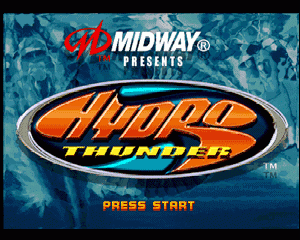 n64游戏 雷霆快艇[法]Hydro Thunder (France)