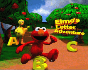 n64游戏 字母练习[美]Elmo's Letter Adventure (USA)