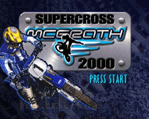 n64游戏 杰尔米迈戈瑞超级越野摩托赛2000[欧]Jeremy McGrath Supercross 2000 (Europe)