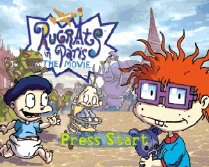 n64游戏 原野小兵兵在巴黎[美]Rugrats in Paris - The Movie (USA)