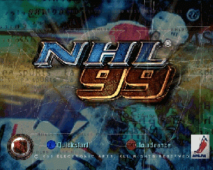 n64游戏 冰球99[美]NHL 99 (USA)