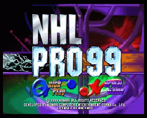 n64游戏 完美冰球99[欧]NHL Pro 99 (Europe)