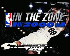 n64游戏 NBA地带2000[美]NBA in the Zone 2000 (USA)