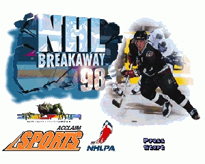 n64游戏 火暴冰球98[欧]NHL Breakaway 98 (Europe)