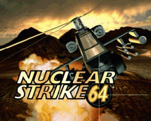 n64游戏 N64战斗直升机[美]Nuclear Strike 64 (USA)