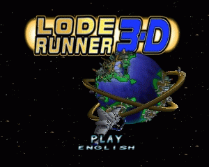 n64游戏 超级挖金块3D[欧]Lode Runner 3-D (Europe) (En,Fr,De,Es,It)