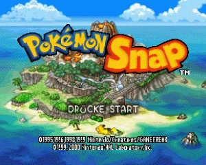 n64游戏 口袋妖怪写真[德]Pokemon Snap (Germany)