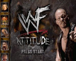 n64游戏 世界摔交联盟――职业摔交[美]WWF Attitude (USA)