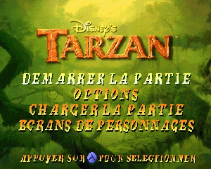 n64游戏 人猿泰山[法]Tarzan (France)