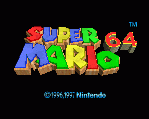 n64游戏 N64超级马里奥[日]A版[加强版]Super Mario 64 (Japan) (Rev A) (Shindou Edition)