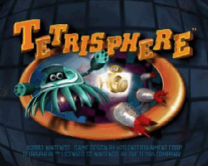 n64游戏 图形方块[美]Tetrisphere (USA)