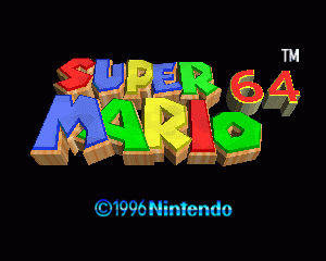 n64游戏 N64超级马里奥[美]Super Mario 64 (USA)