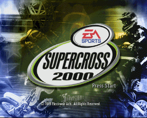 n64游戏 超级越野摩托2000[欧]Supercross 2000 (Europe) (En,Fr,De)