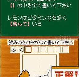 nds游戏 2100 - 问题日语校正
