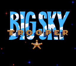 sfc游戏 天空骑兵(美)(测试版)Big Sky Trooper (U) (Beta)