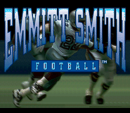 sfc游戏 钢铁阵容足球(美)Emmitt Smith Football (U)