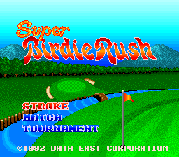 sfc游戏 超级博蒂高尔夫(日)Super Birdie Rush (J)