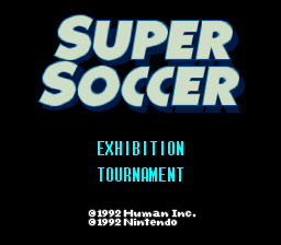 sfc游戏 超级足球(美)Super Soccer (U)