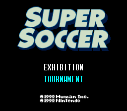 sfc游戏 超级足球(欧)Super Soccer (E)