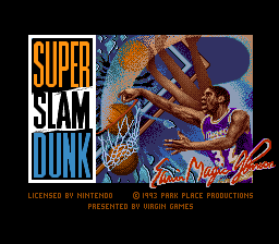 sfc游戏 超级灌篮(美)Super Slam Dunk (U)