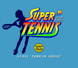 sfc游戏 超级网球巡迴赛(日)Super Tennis - World Circuit (J)