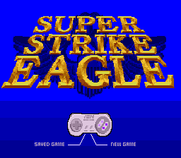 sfc游戏 超级战鹰(美)Super Strike Eagle (U)