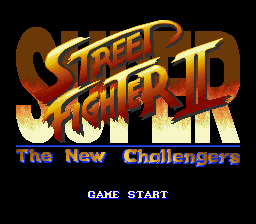 sfc游戏 超级快打旋风2(欧)Super Street Fighter II - The New Challengers (E)