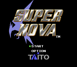 sfc游戏 太空战斗机(美)Super Nova (U)