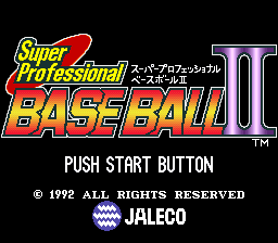 sfc游戏 超级职业棒球2(日)Super Professional Baseball II (J)