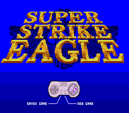 sfc游戏 超级战鹰(欧)Super Strike Eagle (E) (M5)