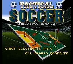 sfc游戏 策略足球(日)Tactical Soccer (J)