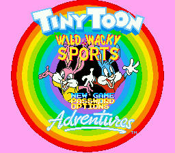 sfc游戏 顽皮兔大运动会1.1版(欧)Tiny Toon Adventures - Wild & Wacky Sports (E) (v1.1)