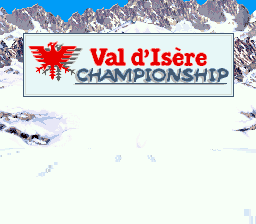 sfc游戏 瓦尔冠军滑雪(欧)[4907]Val d'Isere Championship (E)
