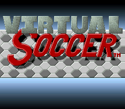 sfc游戏 虚拟足球Virtual Soccer (USA) (Proto)
