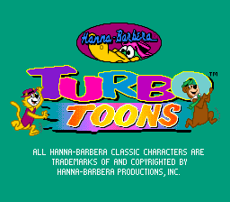 sfc游戏 动物大赛跑(欧)Turbo Toons (E)