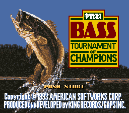 sfc游戏 TNN Bass Tournament of Champions (USA)