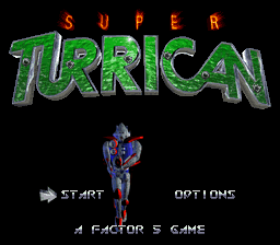 sfc游戏 超级战士(美)Super Turrican (U)