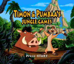 sfc游戏 提马与彭彭(美)Timon & Pumbaa's Jungle Games (U)