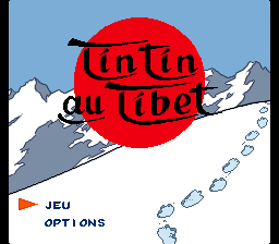 sfc游戏 丁丁西藏冒险(欧)Tintin in Tibet (E) (M4)