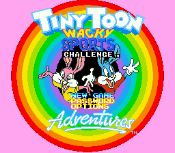 sfc游戏 顽皮兔大运动会(美)Tiny Toon Adventures - Wacky Sports Challenge (U)