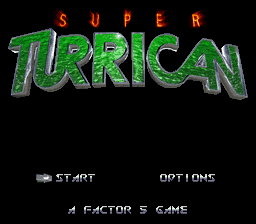 sfc游戏 超级战士2(欧)Super Turrican 2 (E)