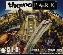 sfc游戏 主題乐园(欧)Theme Park (E) (M3)