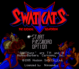 sfc游戏 特警先锋猫(美)SWAT Kats - The Radical Squadron (U)