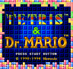sfc游戏 俄罗斯闪光方块21.0版(美)Tetris 2 (U)