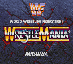 sfc游戏 WWF疯狂摔角(欧)WWF WrestleMania (E)