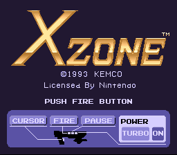 sfc游戏 X空间(欧)X Zone (E)