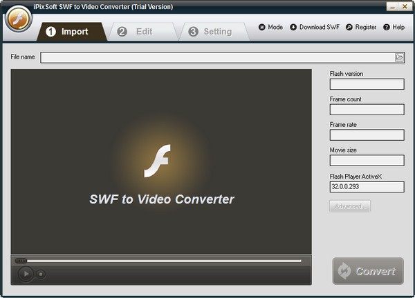 iPixSoft SWF to Video Converter官方版